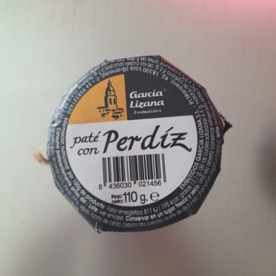 Pate De Perdiz